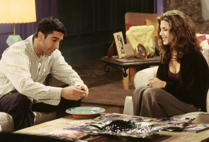 Po ukončení seriálu uspořádala Aniston ve svém domě rozlučkový večírek.