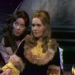 Libuše Geprtová ve filmu Ohnivý máj v roce 1974. 