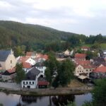 Rožmberk nad Vltavou patří mezi romantická místa.