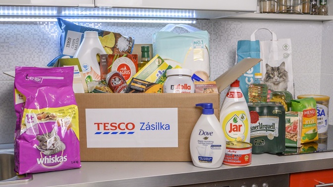 Nákup i do té nejzapadlejší vísky díky službě Tesco Zásilka