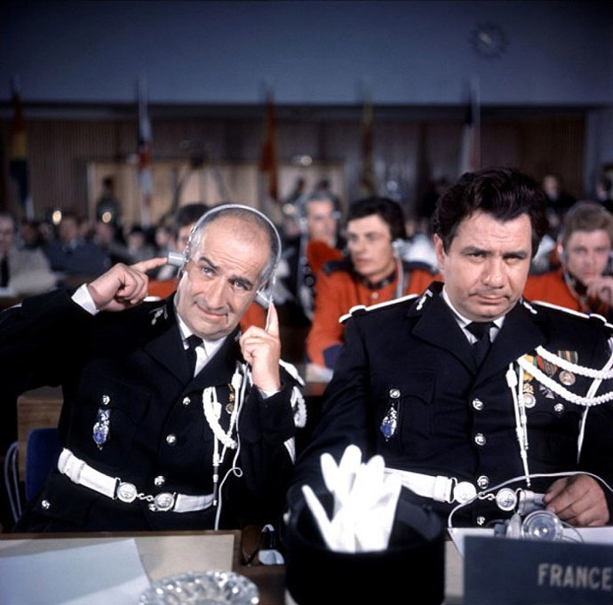 Jeho celé jméno bylo Louis Germain de Funes de Galarza.