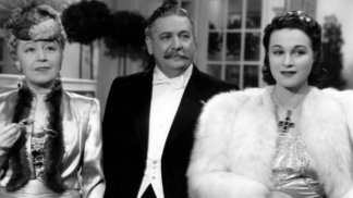 Theodor Pištěk ve filmu Katakomby s Adinou Mandlovou a Růženou Šlemrovou.