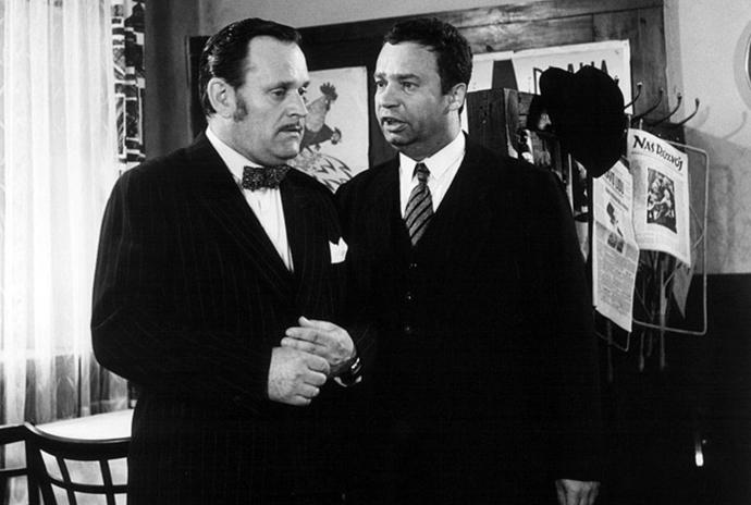 
S Vladimírem Menšíkem ve filmu Kam slunce nechodí...