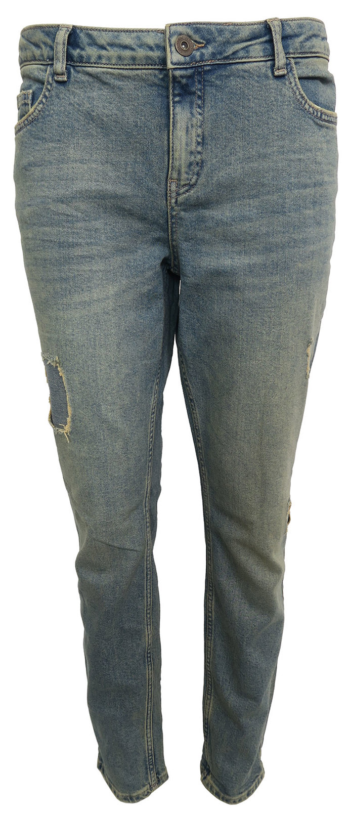 Ušpiněné a ještě potrhané. No proti gustu..., někomu třeba slušet budou.