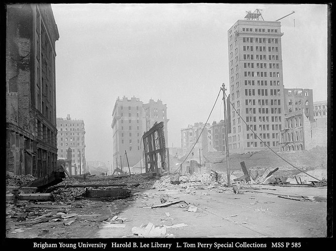 18. dubna 1906 zasáhlo San Francisco jedno z nejničivějších zemětřesení dvacátého století.
