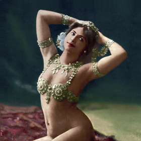 Mata Hari, vlastním jménem Margaretha Geertruida Zelleová, byla orientální tanečnicí, ze které se během první světové války stala špionka. Svádět muže uměla už v pubertě. Například ředitelé své střední školy...