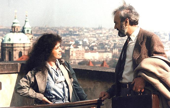 Krajčovičová musela nosit celou dobu černou paruku.
