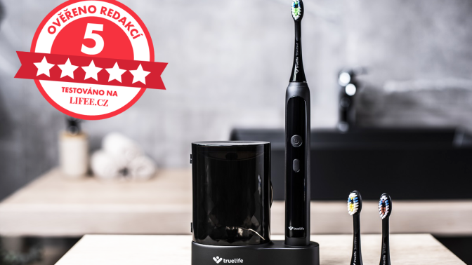 Zuby jako ze škatulky! Otestovali jsme pro vás sonický kartáček TrueLife