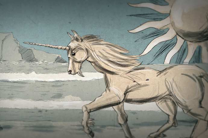 Kouzelný jednorožec se vyskytuje v mnoha pohádkách. Jeho roh prý působí jako protilátka na různé otravy.
