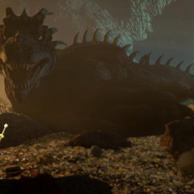 ...má žít v dolech, kde se těžilo zlato, jeskyních a sopkách.
