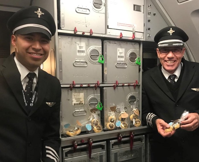 Speciální objednávka Eviných dobrot pro palubní speciál aerolinek.