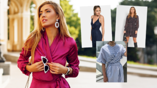 Střih, který sluší každé ženě? Objevte kouzlo zavinovacích šatů