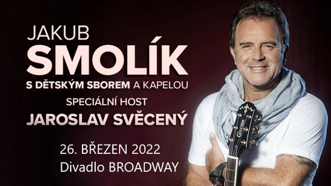 Hradec Králové rozezní Jakub Smolík v doprovodu Jaroslava Svěceného