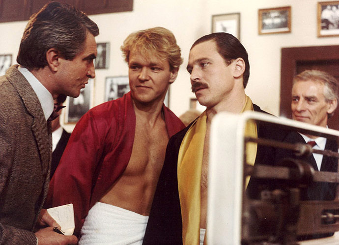 Film se prodal do 14 zemí světa. Na snímku uprostřed Marek Vašut, Josef Nedorost a Jaroslav Tomsa.