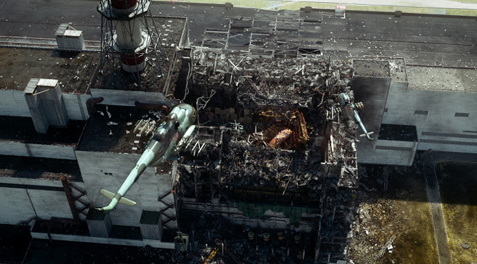 ...on musí začít odklízet trosky reaktoru.