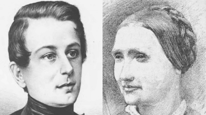 Josef Kajetán Tyl byl vzorem pro kulturní a vlastenecké dění. Jeho soukromý život ale už tak ukázkový nebyl. Manželku Magdalenu si bral už jako těhotnou a později se mu narodilo osm dětí ze souběžného vztahu s její vlastní mladší sestrou Annou. Děti vychovávala i Magdalena (na obrázku).