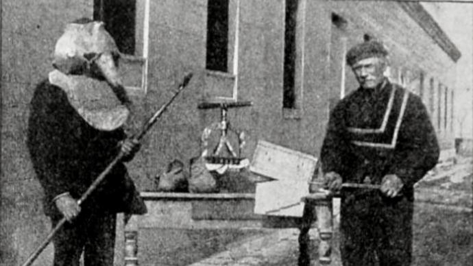 Takto vypadala dezinfekce morového domu v 19. století.