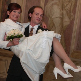 Manželé Bedřich a Anička Liškovi. Tak tohle manželství už je minulostí a oba si žijí svoje životy. 