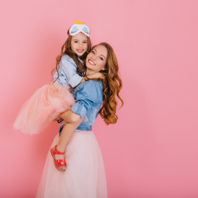 Tutu sukně jsou roztomilé pro maminku i dcerku.