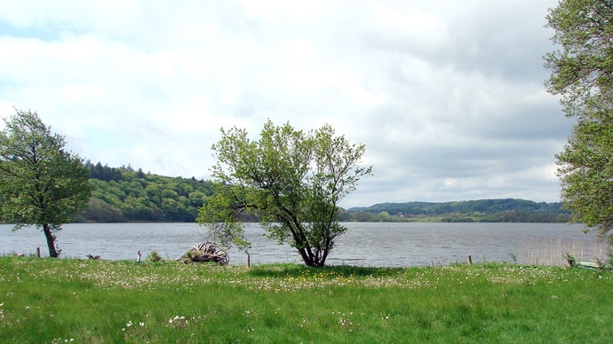 Krajina, kde byla mumie nalezena, je malebná. Jak ji asi viděl Tollundský muž? 