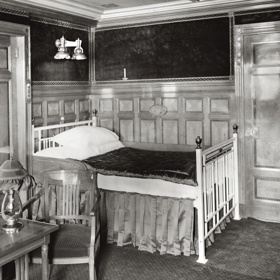 Na kajutách pro movitější cestující se skutečně nešetřilo.