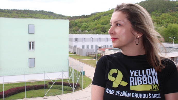 Gabriela Slováková je iniciátorkou projektu Yellow Ribbon, který se zaměřuje na sociální integraci lidí s trestní minulostí.