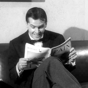 Málo se ví, že držitel tří Oscarů Jack Nicholson začínal před víc jak sedmdesáti lety v hororech Rogera Cormana. Snímek pochází z kultovního Malého obchodu hrůz (1960) o nenasytné masožravé rostlině...