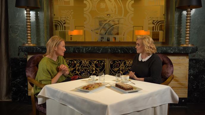 Herečka Miluška Bittnerová si do svého pořadu pozvala kolegyni Helenu Dvořákovou.