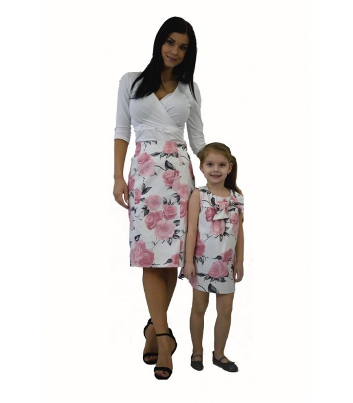 Máma a dcera sukně a šaty