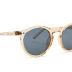 Hodně se budou letos nosit i transparentní obroučky. Chybu neuděláte, pokud sáhnete po těchto eco friendly Mellerech. Rám brýlí je z 45 % vyroben z přírodních materiálů.