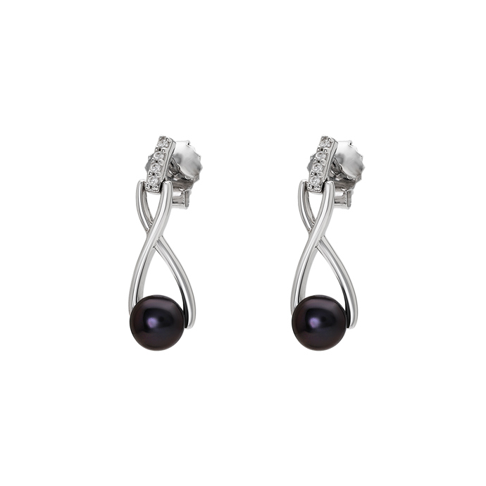 Náušnice se syntetickou perlou, Klenoty Aurum, 830 Kč