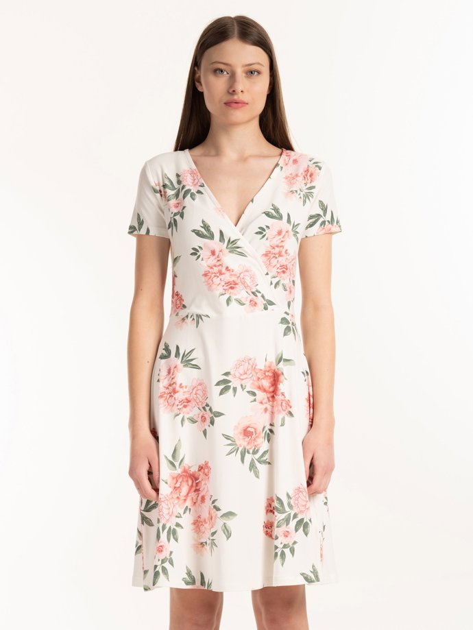 Květované šaty pro mámu, 244 Kč