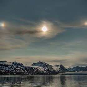 Jev parhelium (nebo také paslunce) může někdy působit až děsivě...