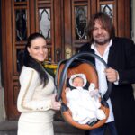 Manželé Pomeje s dcerou Aničkou