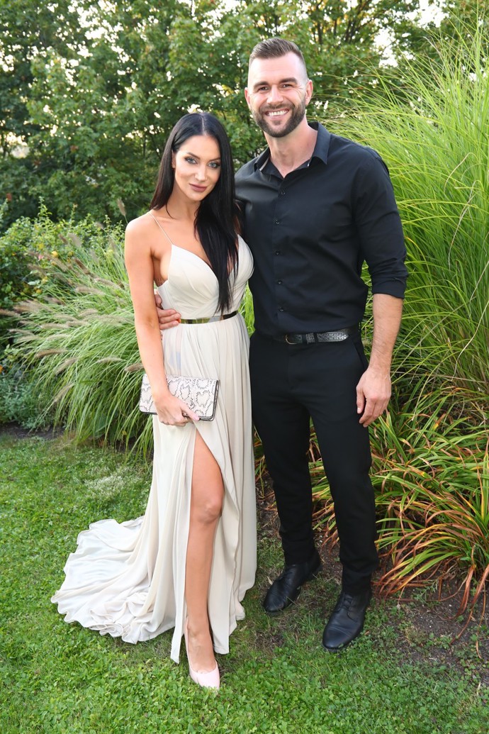 Andrea se svým současným přítelem.