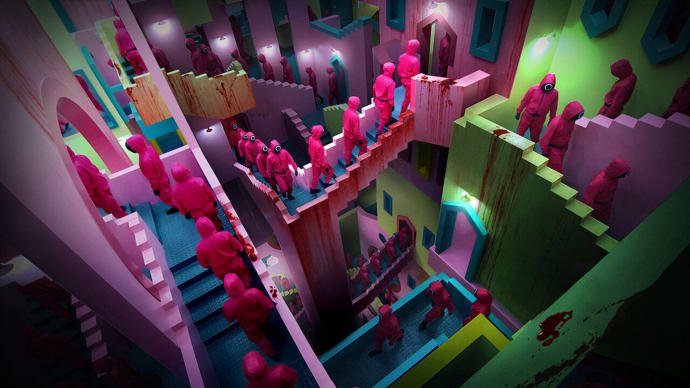 A pak vizuální ladění. Hra na oliheň je také pastvou pro oči.