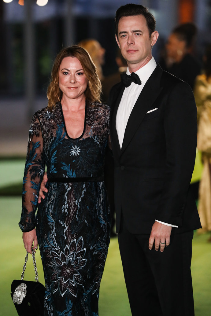 Chetův nejstarší bratr Colin, který jako by otci z oka vypadl, je rovněž herec. S manželkou Samanthou Bryant (viz foto) mají dvě dcery.
