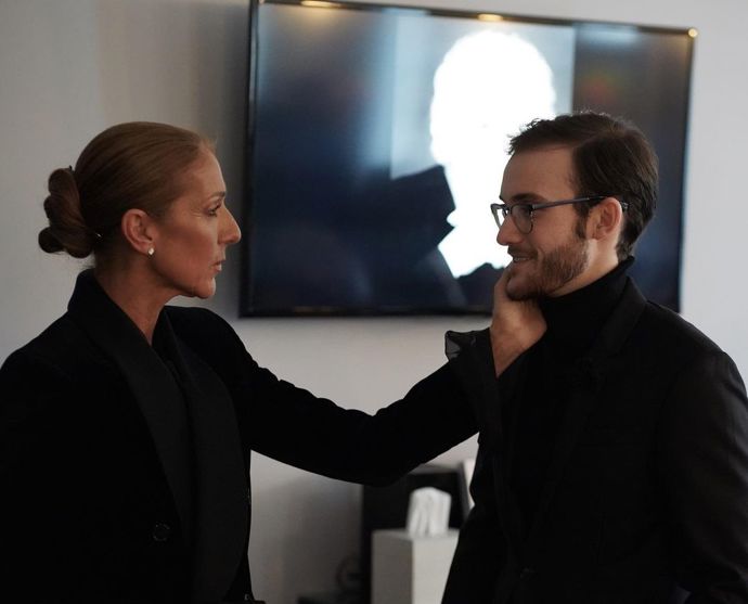 Celine Dion se svým synem René-Charlesem. Vydal v jejích stopách... 