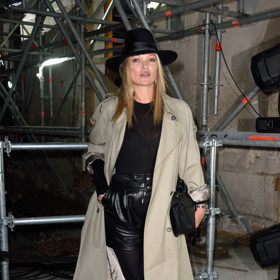 Kate Moss patří k velkým milovnicím kožených oděvů.