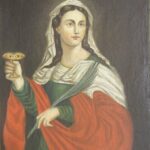 Svatá Lucie je patronkou slepých a pomocnicí při očních nemocech. Katolíci ji oslavují 13. prosince.