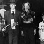 Robert Redford s první manželkou Lolou Van Wagenen a jejich dvě děti - Shauna a David James. 