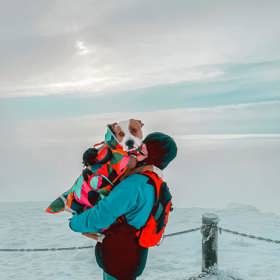 S fenkou Emmičkou vyšplhala Kamila Nývltová až na vrchol Sněžky.