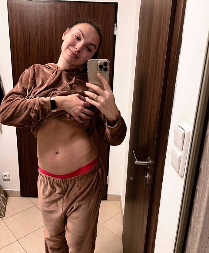 Poté, co sklidila kritiku za svou postavu, vložila Kamila Nývltová na sociální sítě fotografii, na níž ukázala své nedokonalosti.