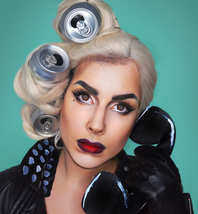 Diana Vitikačová jako zpěvačka Lady Gaga