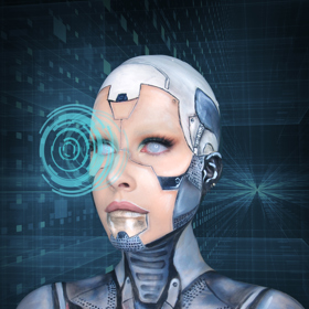 Diana Vitikačová jako Cyborg.