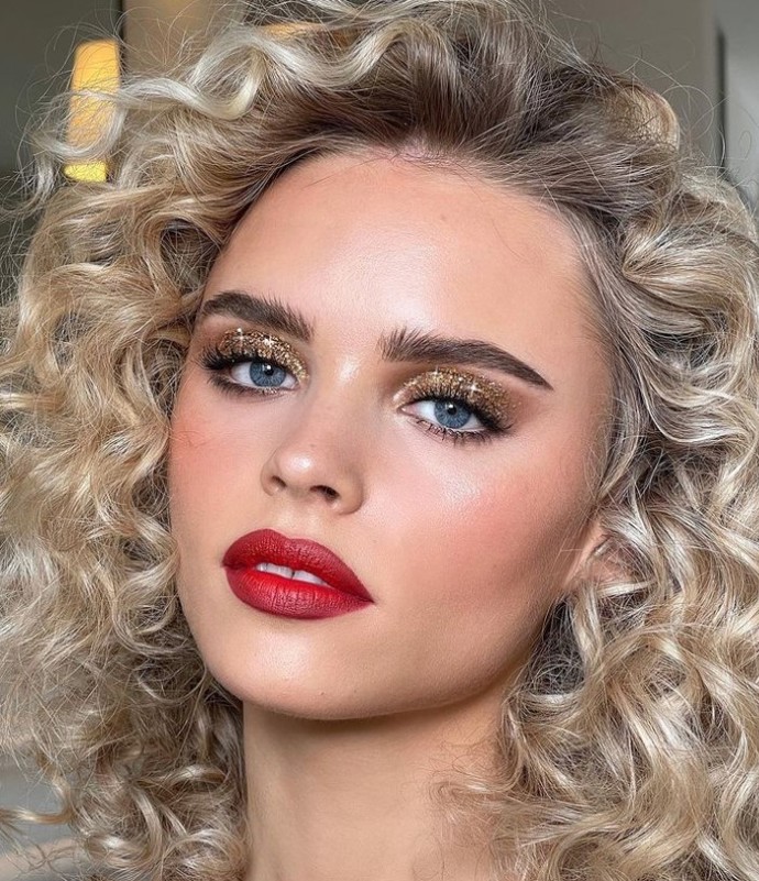 Inspirace na výrazné líčení očí i rtů od uznávané vizážistky Sofia Schwarzkopf - Tilbury.