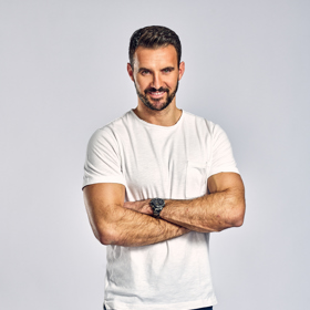 ...a moderátor pořadu Farma Xtra Martin Šmahel.