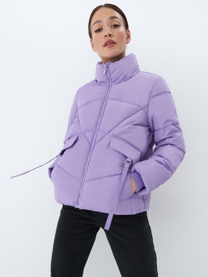 
Fialová prošívaná zimní bunda. Mohito, 999 Kč