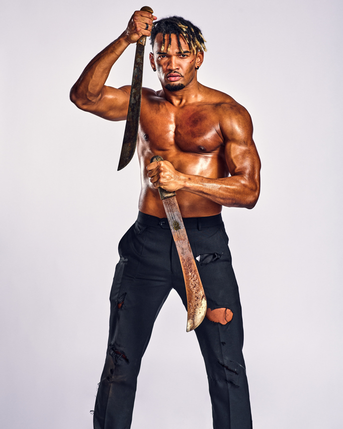 ...a fotbalista Nathan Christián Dzaba.