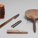 Zkrášlování, a samozřejmě i to posmrtné, bývalo už tehdy výnosným byznysem. Na snímku je kosmetický set z časů starověkého Egypta.